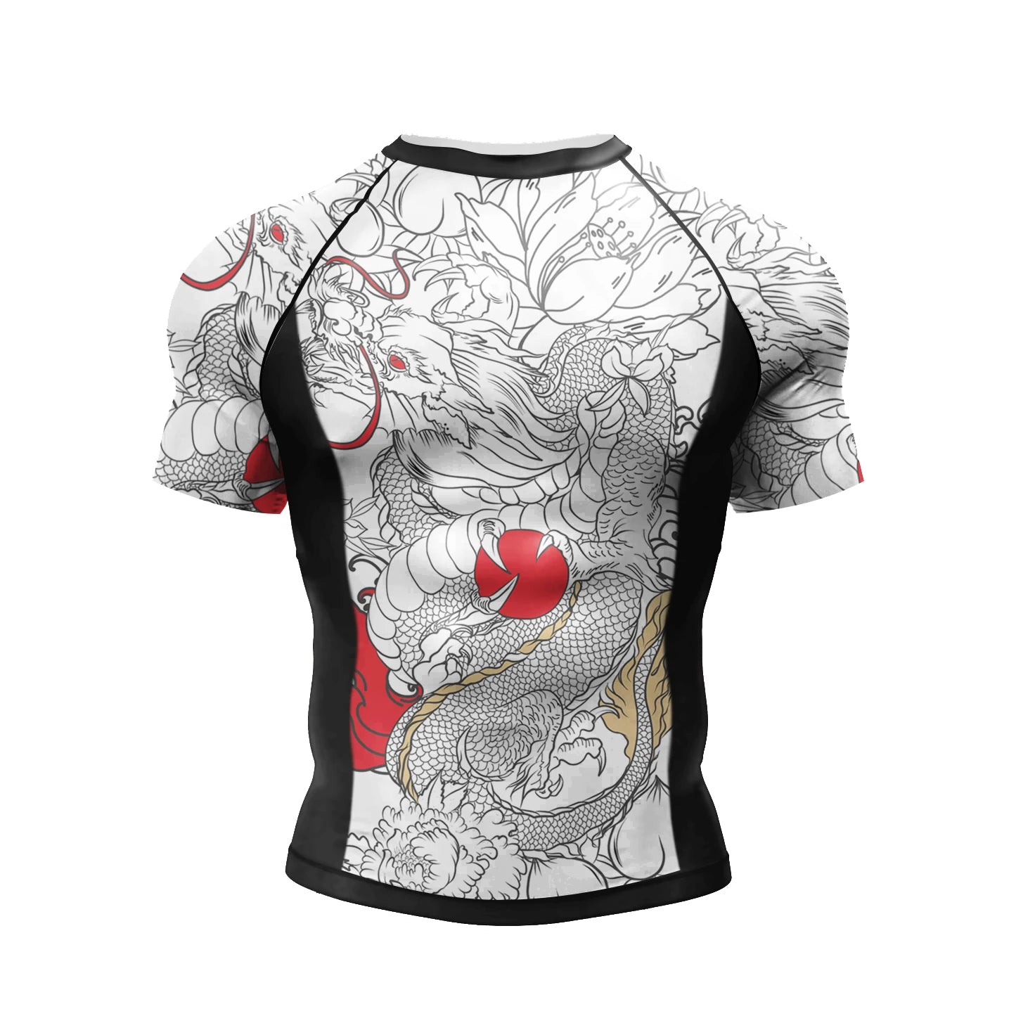 Cody Rashguard Dragon - Bílý
