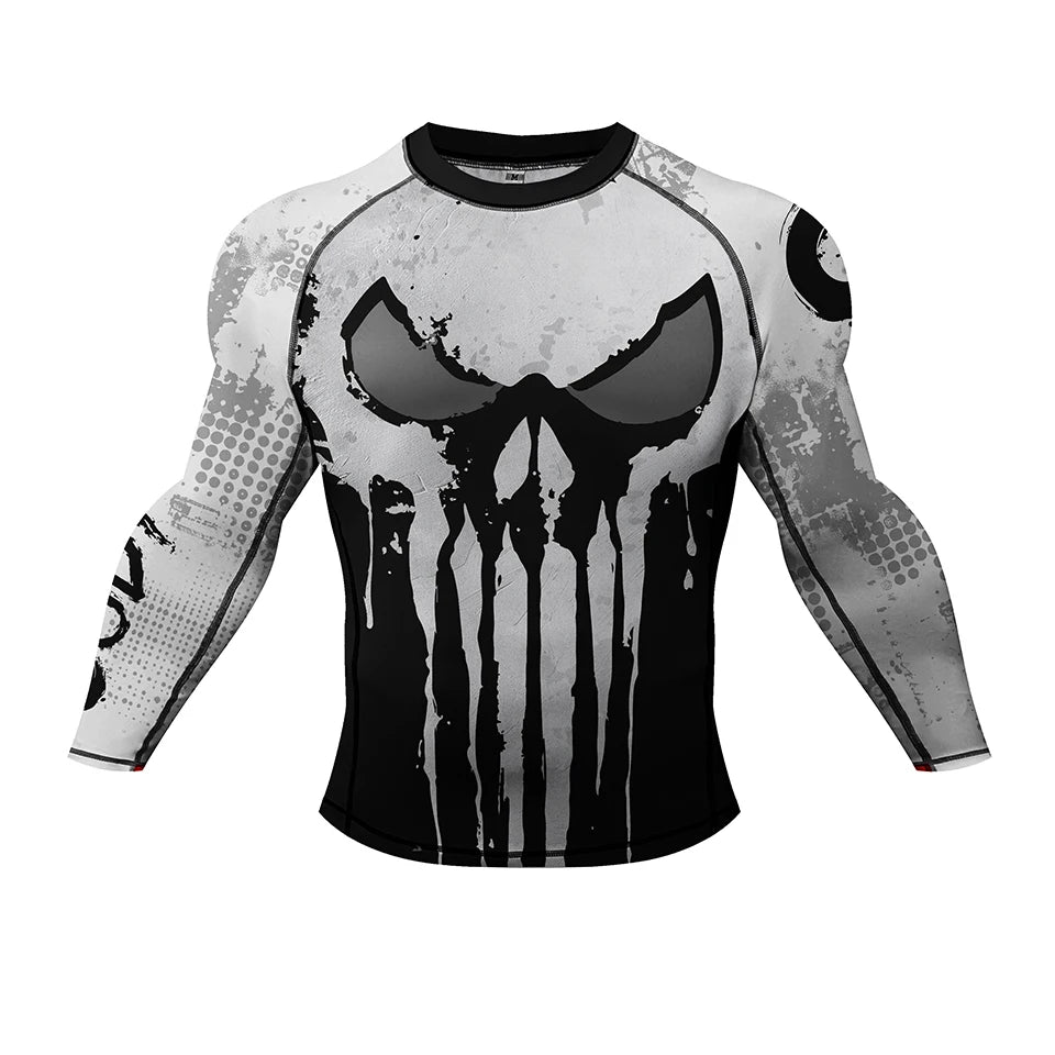 Cody Rashguard Punisher Dlouhé Rukávy