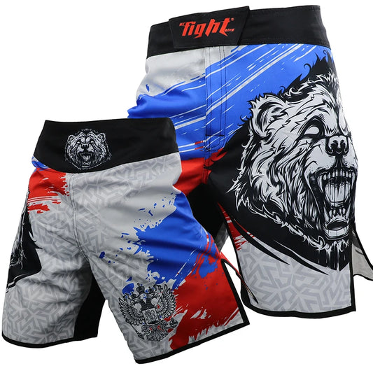 ArFightKing Šortky Bear V Barvách Vlajky